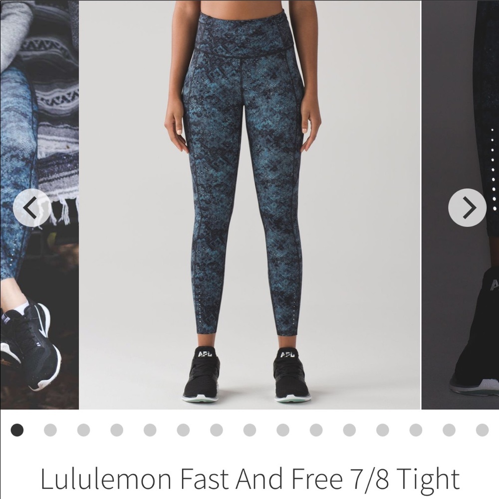 Lululemon Fast & Free Leggings